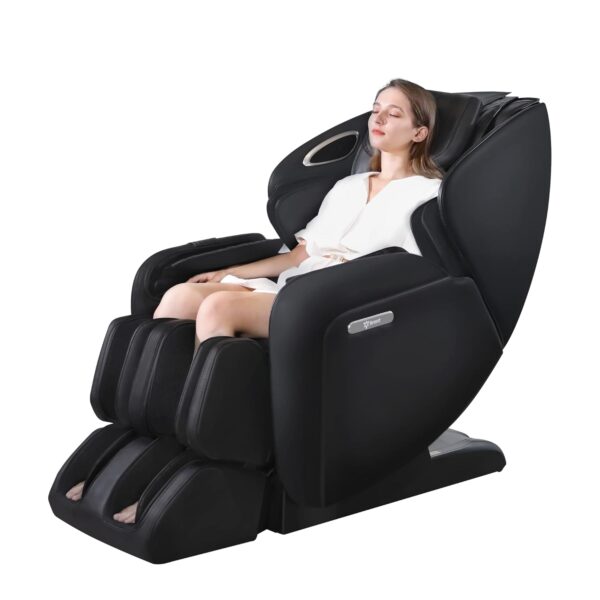 ARONT Massagestuhl mit Wärme Shiatsu 3D SL-Rail Bluetooth