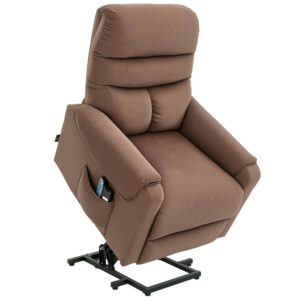 HOMCOM Massagesessel mit Aufstehhilfe, Heizfunktion, Fernbedienung