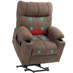 HOMCOM Relaxsessel mit Massage, Heizung und elektrischer Rückenlehne