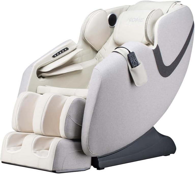 Home Deluxe Liege Zero Gravity Massageprogramme Marino Grau 135x73x103cm