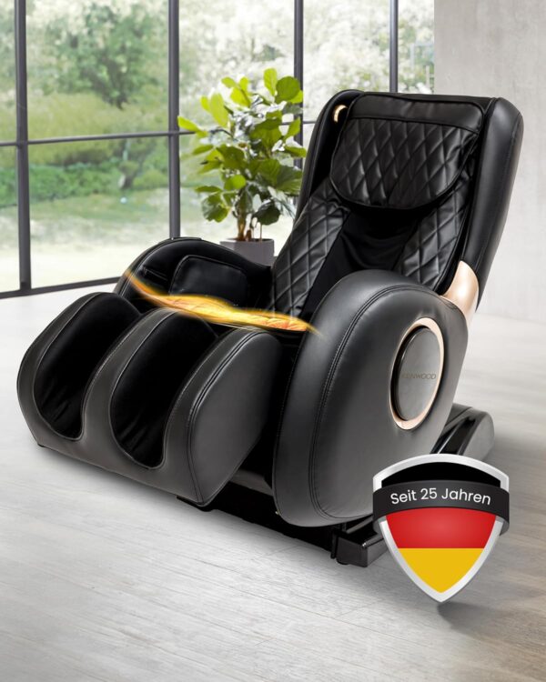 KENWOOD® Massage Liege mit Wärme und 3D Shiatsu von Nacken bis Oberschenkel