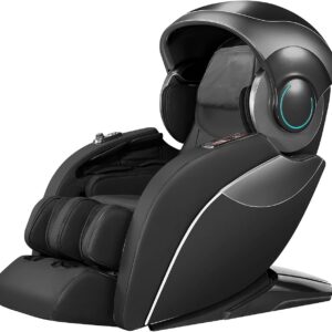 Newgen Medicals Massage-Liege mit App-Steuerung, Bluetooth und Space-Cover