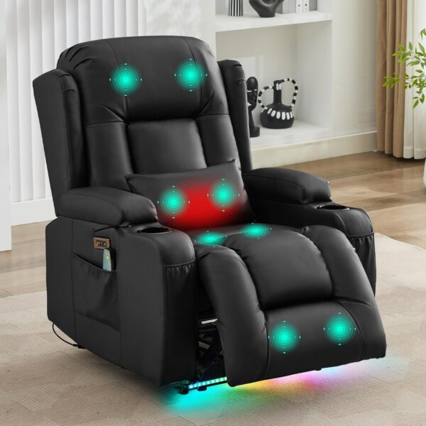 SAMERY Sessel elektrisch verstellbar mit Massage- und Heizfunktion