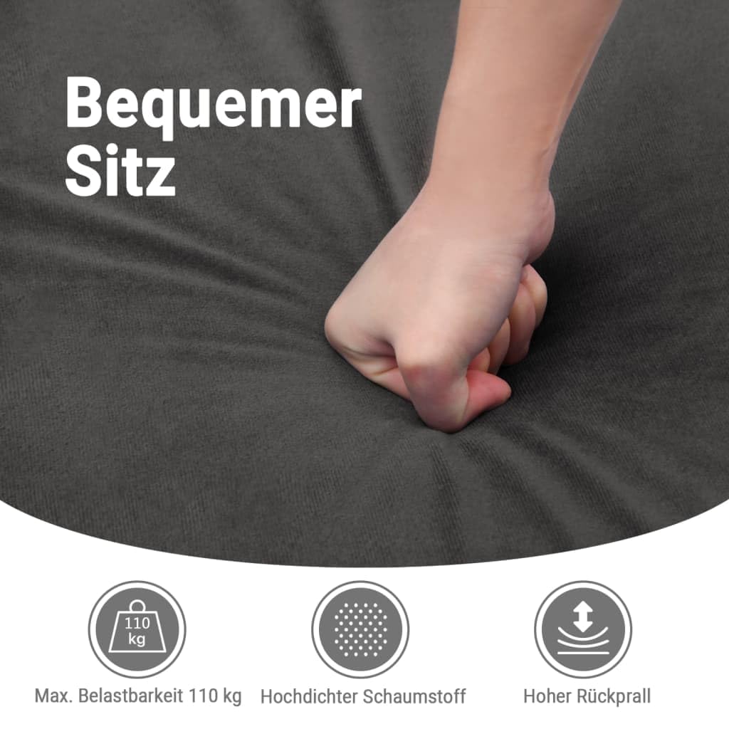 vidaXL Massage-Sessel elektrisch mit Vibration Reclining Funktion