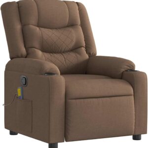 vidaXL Massagestuhl Lederbezug Heizfunktion 3D-Massageprogramme