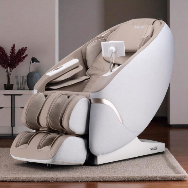 WELCON Maxxcare Massage-Sessel XXL Breit Beige/Braun 2026