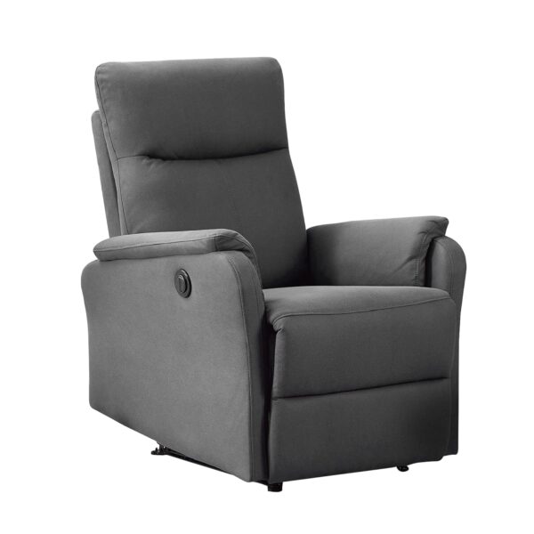 Z-hom Relaxsessel elektrisch höhenverstellbar mit Massagefunktion, grau